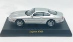 Silver / Deep Green 1:64 Kyosho Diecast Jaguar XKR Model