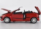 Welly 1:18 Scale Red / Green Diecast Peugeot 206CC Model