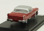 Red 1:64 Scale Hard Top Diecast 1957 Cadillac Brougham Model