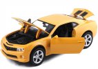 Kids 1:32 Scale Red / Yellow Diecast Chevrolet Camaro Toy