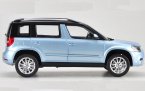 1:18 Scale Orange / Blue Diecast Skoda Yeti Model