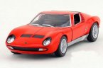 Orange / Green / Yellow /Red Kids Diecast Lamborghini Miura Toy