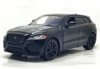 Kids 1:32 Scale Matte Black Diecast Jaguar F-Pace SUV Toy