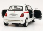 1:36 Red / Yellow / White / Black Kids Diecast FIAT 500 Toy