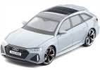 Kids Black / Red / Gray 1:32 Scale Diecast Audi RS6 Avant Toy