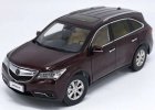 1:18 Wine Red / Silver / White Diecast Honda Acura MDX Model