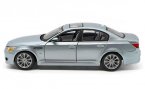 Blue / Silver 1:18 Scale Maisto Diecast BMW M5 Model