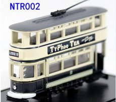 White Mini Scale Oxford Die-Cast Birmingham Tram Model