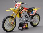 1:12 Scale Colorful NEWRAY Diecast Suzuki RM-Z450 Model