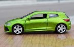Blue / Green 1:38 Scale Kids Diecast VW Scirocco R Toy
