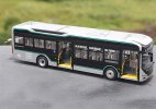 1:43 Scale Silver Diecast Wanxiang SXC6120GBEV City Bus Model