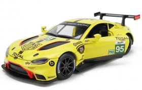 Kids Yellow NO.95 Diecast Aston Martin Vantage GTE Le Mans Toy