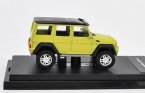 Black / Yellow 1:64 Scale Diecast Mercedes Benz G500 4X4 Model