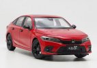 1:18 Scale Red Diecast 2022 Honda Civic Car Model