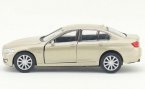 White / Golden Kids 1:36 Scale Welly Diecast BMW 535i Toy