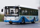 1:42 Scale White-Blue Diecast Sunwin 6116HG City Bus Model