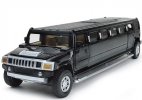 Long Size Kids Red / Yellow / Black Diecast Hummer H3 Toy