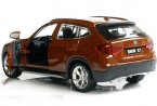 Kids 1:28 Scale Pull-Back Functions Diecast BMW X1 SUV Toy