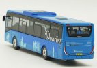 1:87 Scale Blue NO.147 Plastic Iveco Crossway City Bus Model