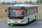 NO.117 White 1:43 Scale Diecast Yutong E12 City Bus Model