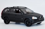 1:18 Matte Black Welly Diecast Volvo XC90 V8 SUV Model