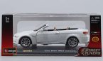 1:32 Scale Bburago White Diecast 2009 BMW M3 Cabriolet Model