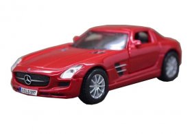 Red Kids 1:40 Scale MaiSto Diecast Mercedes Benz SLS AMG Toy