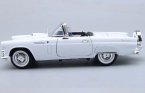 1:18 Red / White MotorMax Diecast 1956 Ford Thunderbird Model