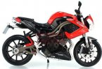 Red-Black 1:12 MaiSto Diecast Benelli Tornado Naked Tre R160