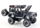 Kids Big Tyres Pull-Back Diecast Jeep Wrangler Rubicon Toy