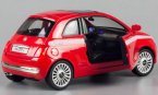 1:36 Red / Yellow / White / Black Kids Diecast FIAT 500 Toy