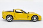 1:24 Scale Yellow Maisto Diecast Chevrolet Corvette Model