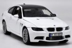 White 1:18 Scale MotorMax Diecast BMW M3 Coupe Model