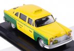 1:43 Scale Yellow Diecast 1980 Checker A11/A12 Taxi Model
