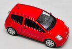 Red 1:18 Scale Welly Diecast Citroen C2 Model
