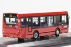 Red 1:76 Scale CMNL Diecast UK Dennis Bus Model