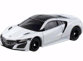 1:62 White / Red Tomy Tomica NO.43 Diecast Honda Acura NSX Toy