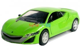 Kids 1:32 Yellow / Red / Green / Pink Diecast Acura NSX Concept