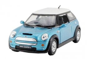 1:36 Scale Yellow /Blue /Green /Wine Red Diecast Mini Cooper S