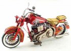 Red 1:6 Tinplate James Dean retro 1978 Harley Davidson Model