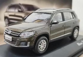 Brown / Champagne 1:43 Scale Diecast 2013 VW Tiguan SUV Model