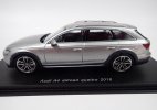 Silver 1:43 SPARK Resin 2016 Audi A4 Allroad Quattro Model