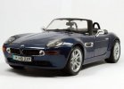 Blue / Silver 1:18 Scale Maisto Diecast BMW Z8 Model