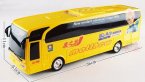 Overlength Red / Yellow Kids RC Bus Toy