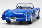 1:18 Scale Maisto Blue Diecast 1957 Chevrolet Corvette Model