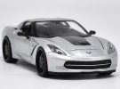 Silver 1:24 Maisto Diecast Chevrolet Corvette Stingray Model