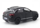 Black 1:36 Scale Kids Diecast VW T-Roc SUV Toy