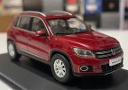 Red / Blue 1:43 Scale Diecast 2010 VW Tiguan SUV Model