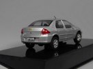 Silver 1:43 IXO Diecast 2012 Chevrolet Prisma Model