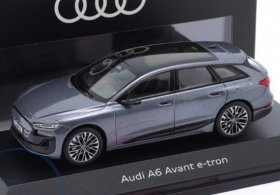 Blue 1:43 Scale NOREV Diecast 2025 Audi A6 Avant e-tron Model